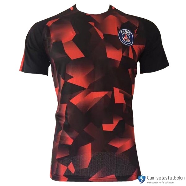 Camiseta Entrenamiento Paris Saint Germain 2017-18 Negro Naranja